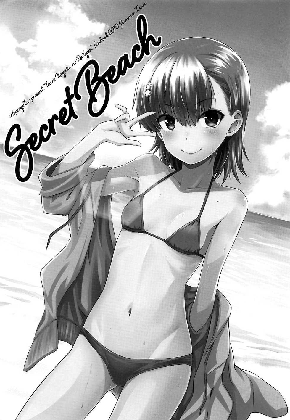 (C96) [Aspergillus (Okara)] Secret Beach (Toaru Kagaku no Railgun) [English] [EHCOVE] - Page 2