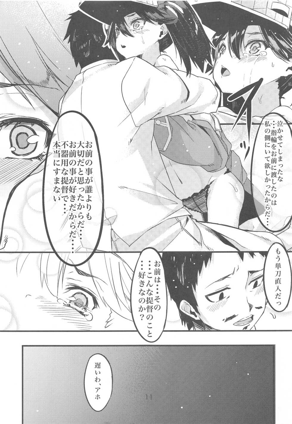 (C90) [Kurokudo-ya (Furisuku)] Furisuku ni Yoru KanColle Soushuuhen (Kantai Collection -KanColle-) - Page 10