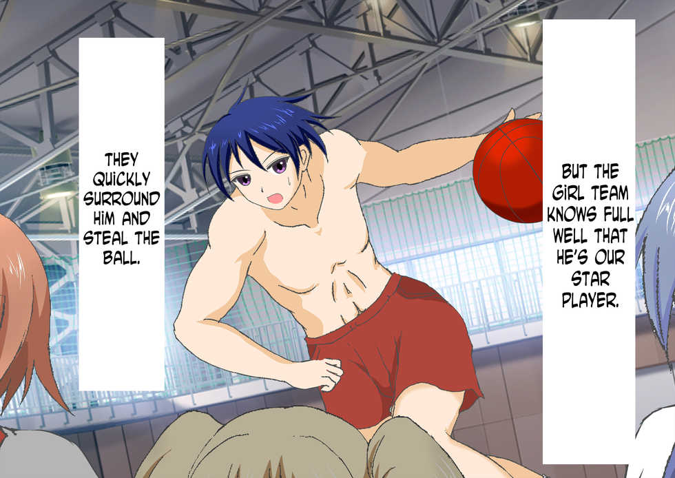 [Dokusai Switch] Danjo Taiketsu! Maketara Nuideiku Basuke! [English] [N04h] - Page 32