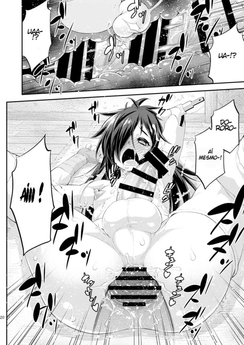 [Katooya (Katou Jun)] Chinpo ga Modotta Aniki to Futanari ni Nacchimatta Oira no Maki (Dororo) [Portuguese-BR] [Digital] - Page 20