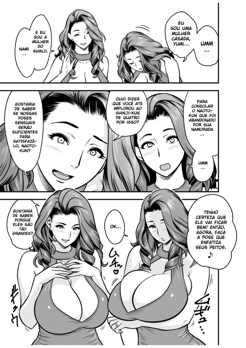 [Re-Fire (Tatsunami Youtoku)] twin Milf Additional Episode +1 [Portuguese-BR] [Ninjaboy] [Decensored] [Digital] - Page 5
