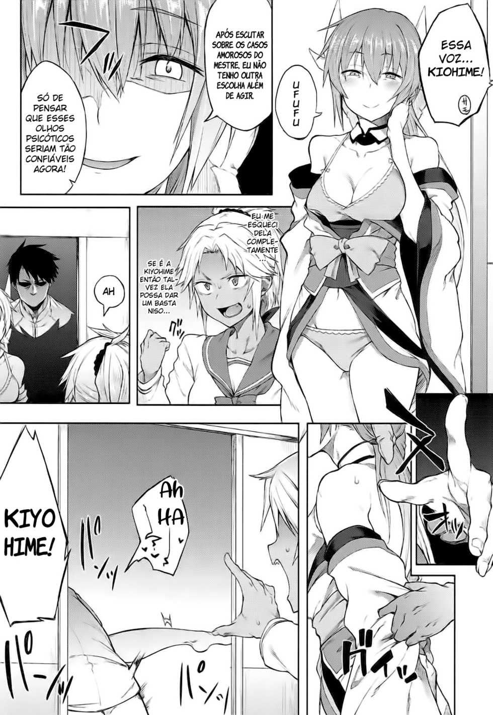 (C92) [Pikorin! (Spiritus Tarou)] Maryoku Kyoukyuu nara Gouhou desu. (Fate/Grand Order) (Fate/Grand Order) [Portuguese-BR] [Nonono Fansub] - Page 11