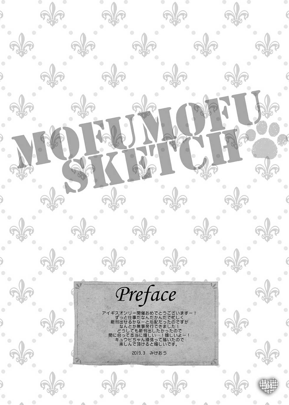 [PINK CHUCHU (Mikeou)] MOFUMOFU SKETCH (Sennen Sensou Aigis) [Digital] - Page 3