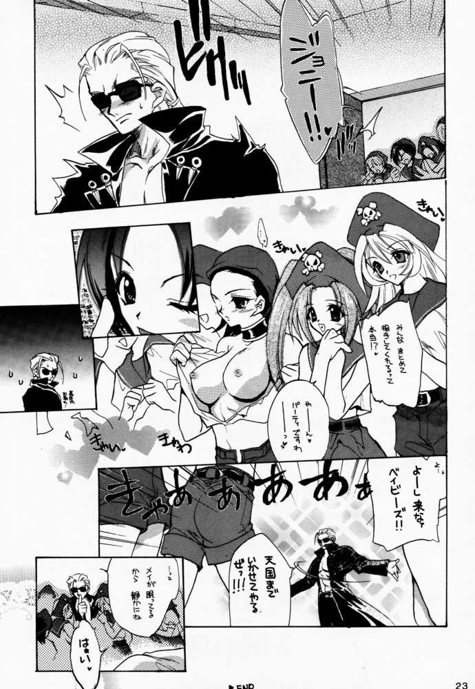 (CR29) [Hanzai Tengoku (Hasei Agana)] LOVE MACHINE GUN BABY (Guilty Gear XX) - Page 21