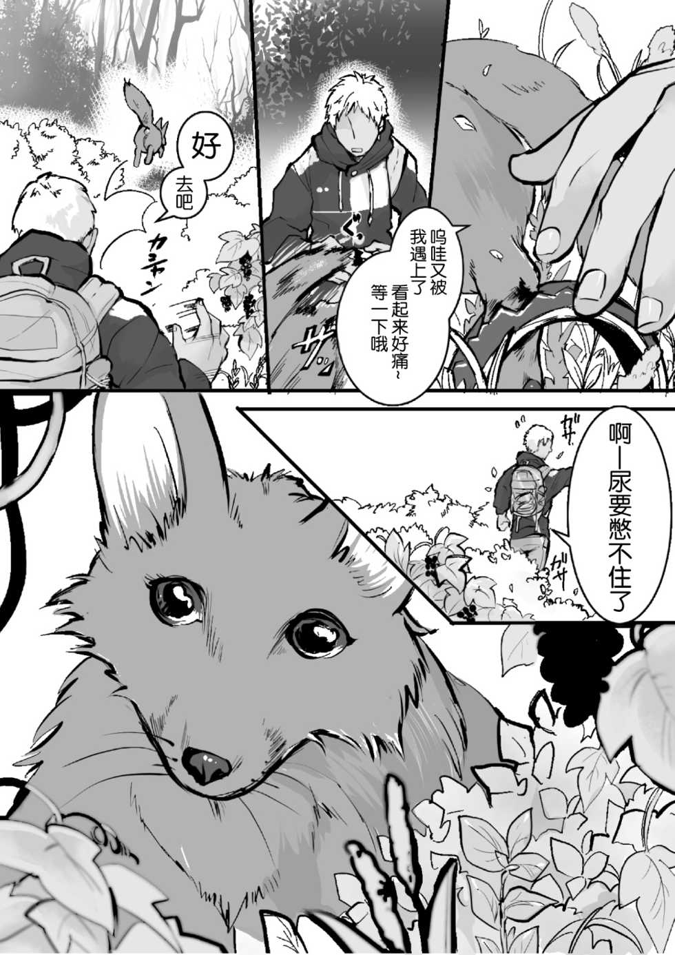 [Inarizushi (Omecho)] Osu Kitsune to Tanuki no Kyousei Yomeiri [Chinese] [逃亡者x新桥月白日语社汉化] [Digital] - Page 4