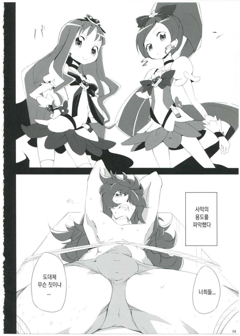 (C78) [eapo-zu (Mame)] Keritsubo (Heartcatch Precure!) [Korean] - Page 5