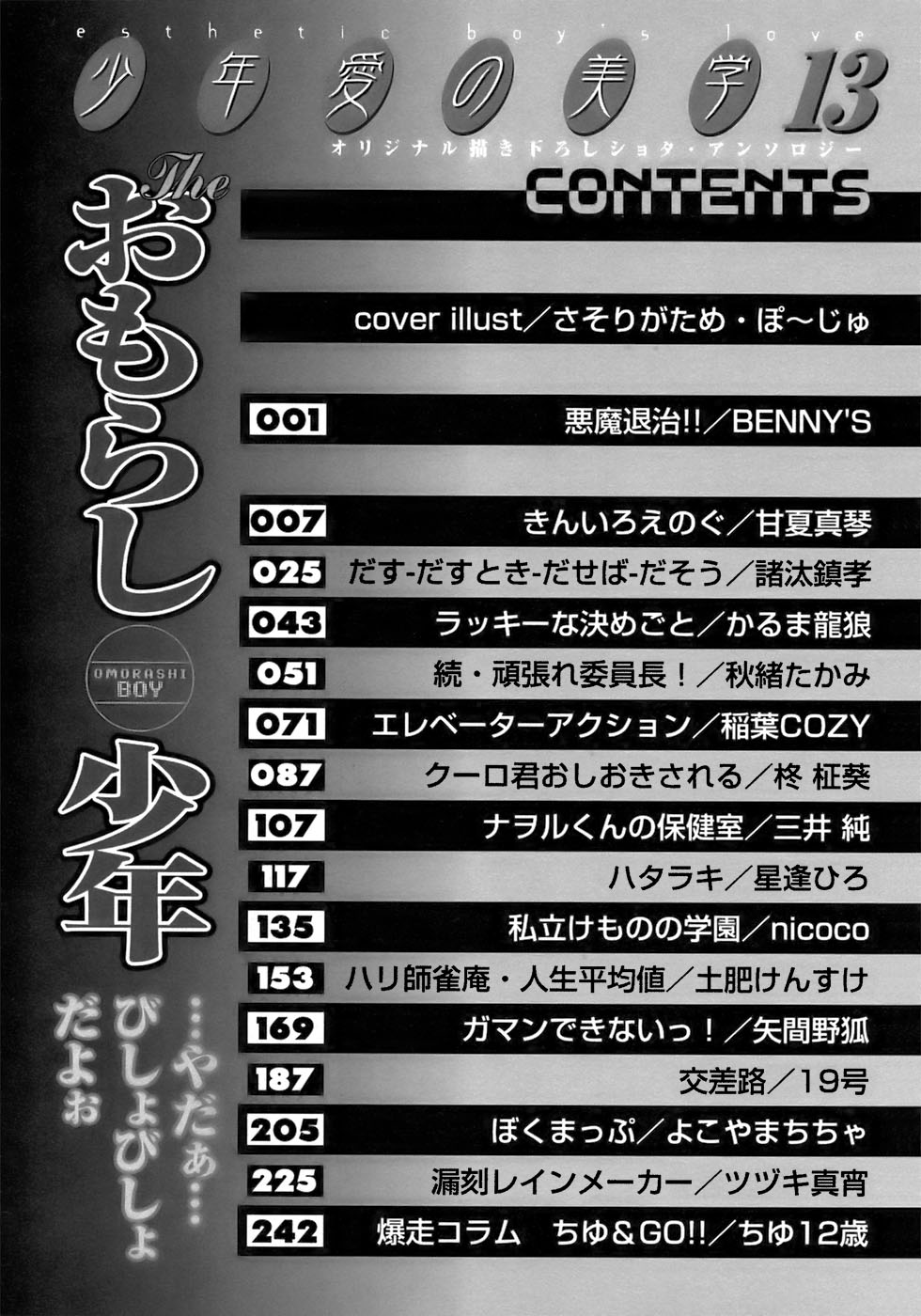 [Anthology] Shounen Ai No Bigaku 13 The Omorashi Shounen - Page 11
