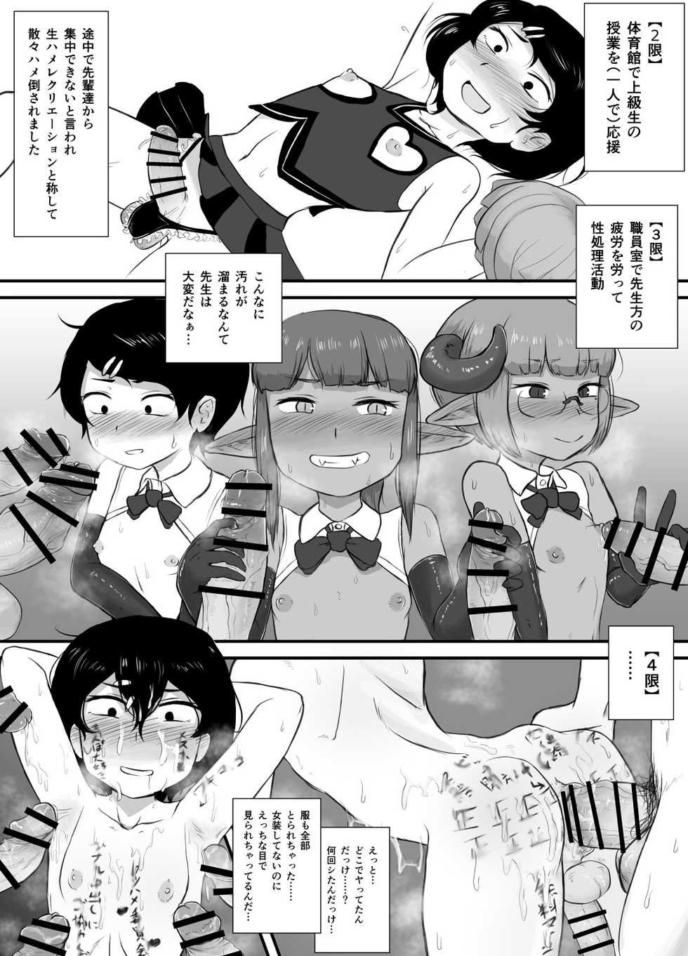 [Nigami Whip Milk (Ie Gami)] Danshi no Fuuki wa Danshi ga Mamoru! - Page 22