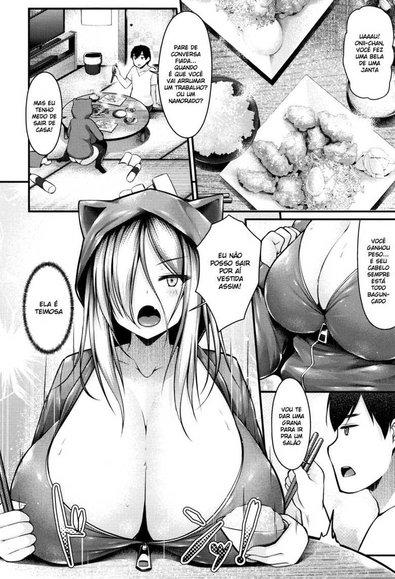 [Kotoba Ai] Sis-pai Heaven! Ch. 1-4 [Portuguese-BR] - Page 10