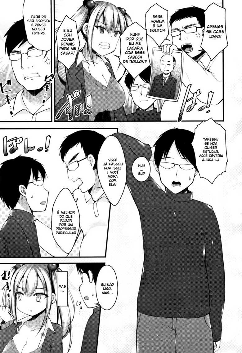 [Kotoba Ai] Sis-pai Heaven! Ch. 1-4 [Portuguese-BR] - Page 29
