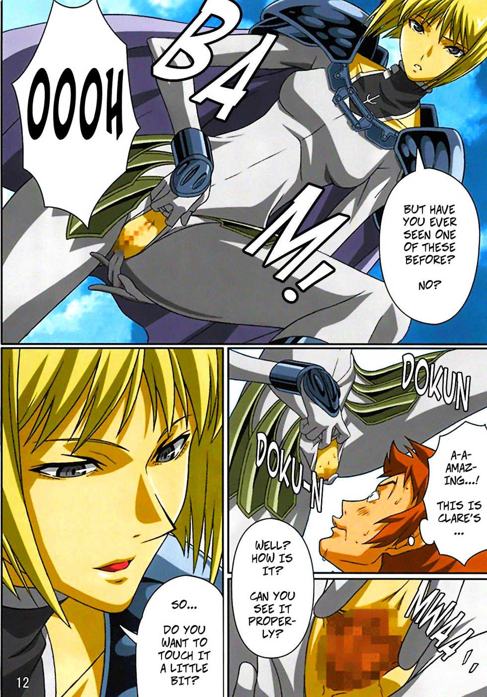 (C72) [Lost Rarities (Takapiko)] Industrial (Claymore) [English] [Tonigobe] [ZonaKG] [Colorized] - Page 11