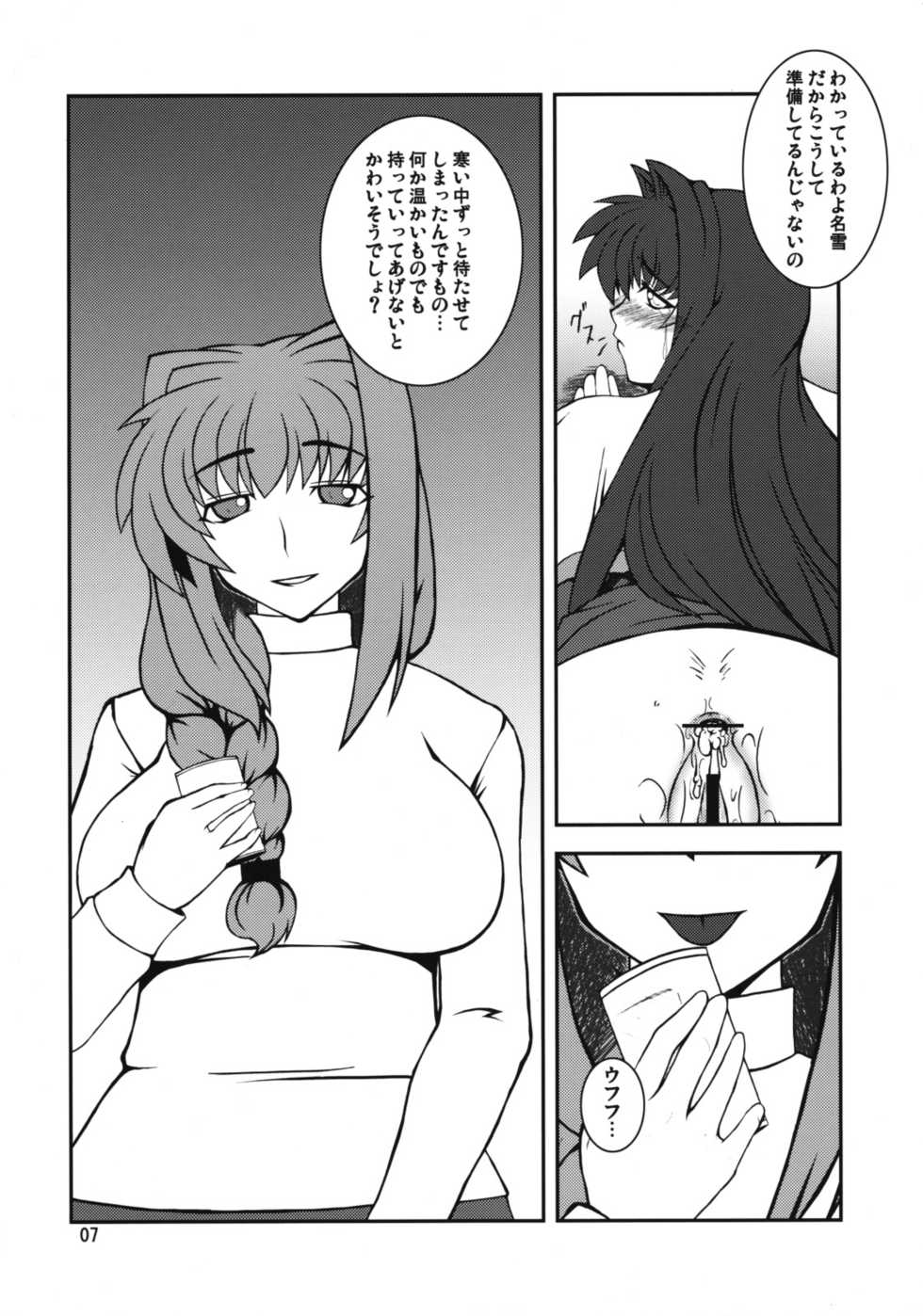 (COMIC1☆3) [Hanjuku Yude Tamago (Canadazin)] Kyouki Vol. 3-5 Remake Ver. (Kanon) - Page 6