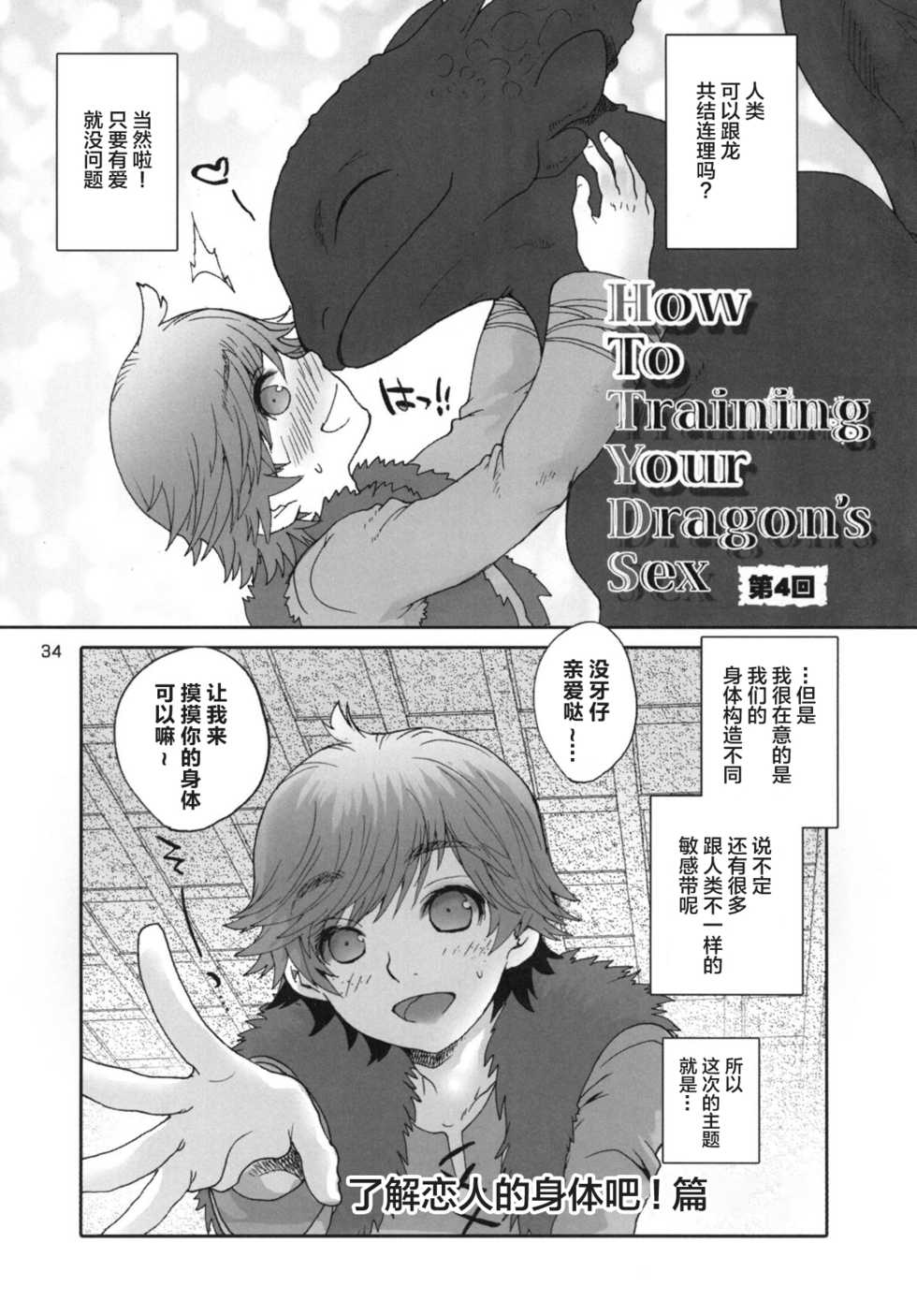 (Fur-st 2) [Kon'na Tokoro no Kin'niku made Kitaeru nante... (Sugoi Kin'niku)] BEST PARTNER5 (How to Train Your Dragon) [Chinese] [逃亡者x新桥月白日语社汉化] - Page 33