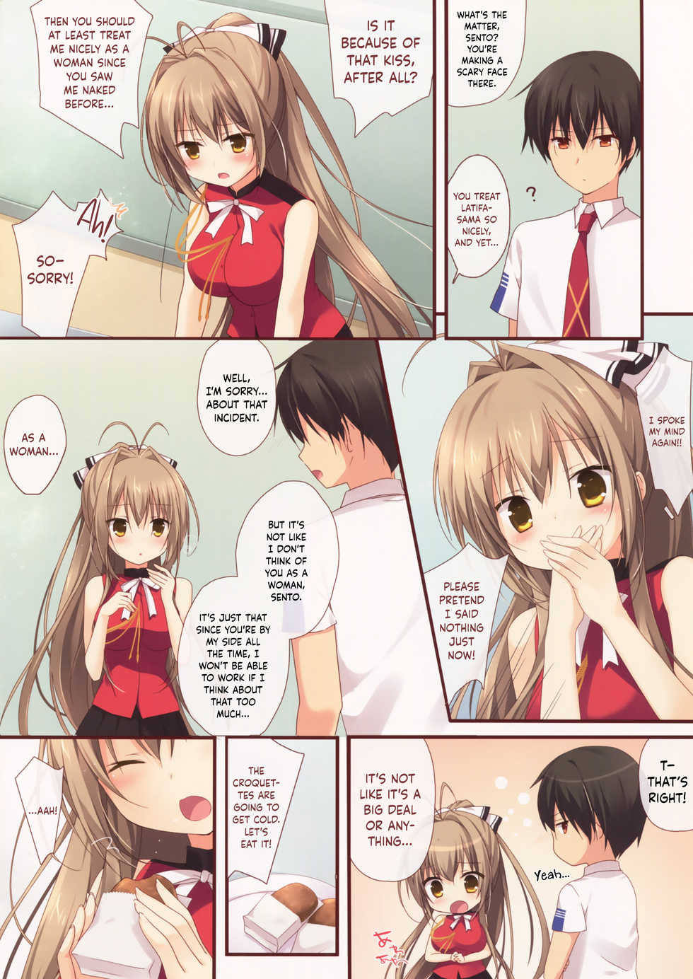 (C87) [Brown sugar (Miyasaka Naco)] Brilliant Heart (Amagi Brilliant Park) [English] {Hennojin} - Page 4