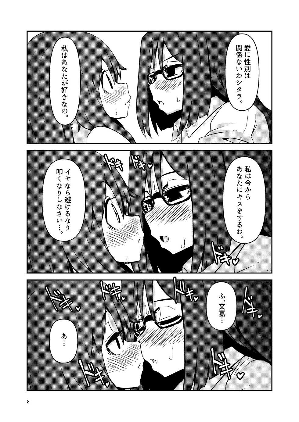 [SUZUPONi (Suzunomoku)] Fumika no Kokan ni Variant MFs ga Haeta Hanashi 2 Kairan Hen (Alice Gear Aegis) [Digital] - Page 8