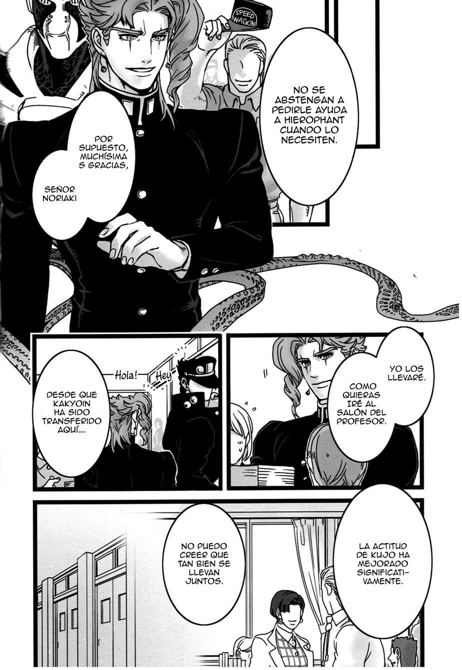 (Golden Stars 6) [Ondo (Nurunuru)] Koibito no Risei o kuzushitai | Quiero volver a mi amante loco de amor (JoJo's Bizarre Adventure) [Spanish] - Page 15