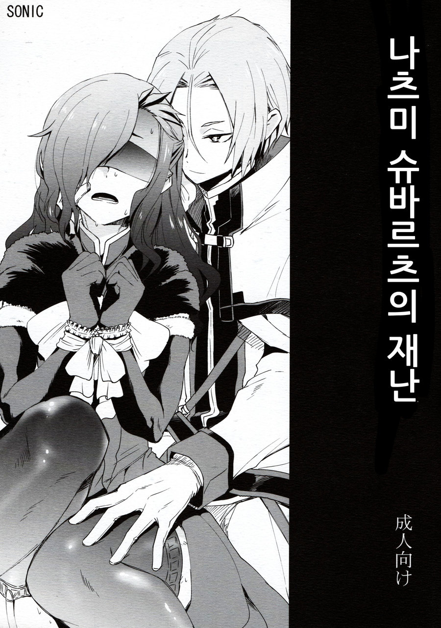 (C93) [Sonic (PANA)] Natsumi Schwarz no Sainan | 나츠미 슈바르츠의 재난 (Re:Zero kara Hajimeru Isekai Seikatsu) [Korean] - Page 1