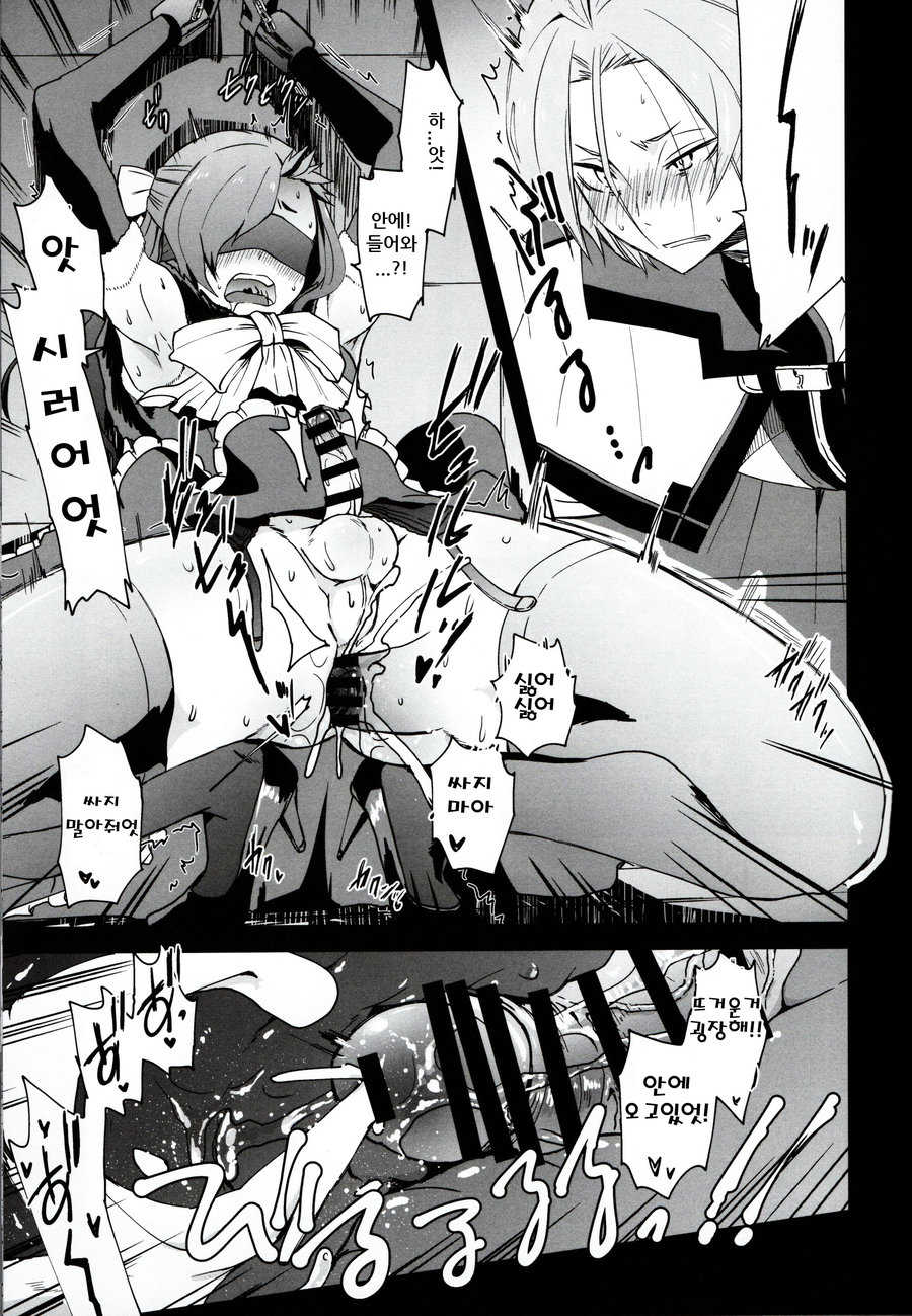 (C93) [Sonic (PANA)] Natsumi Schwarz no Sainan | 나츠미 슈바르츠의 재난 (Re:Zero kara Hajimeru Isekai Seikatsu) [Korean] - Page 16