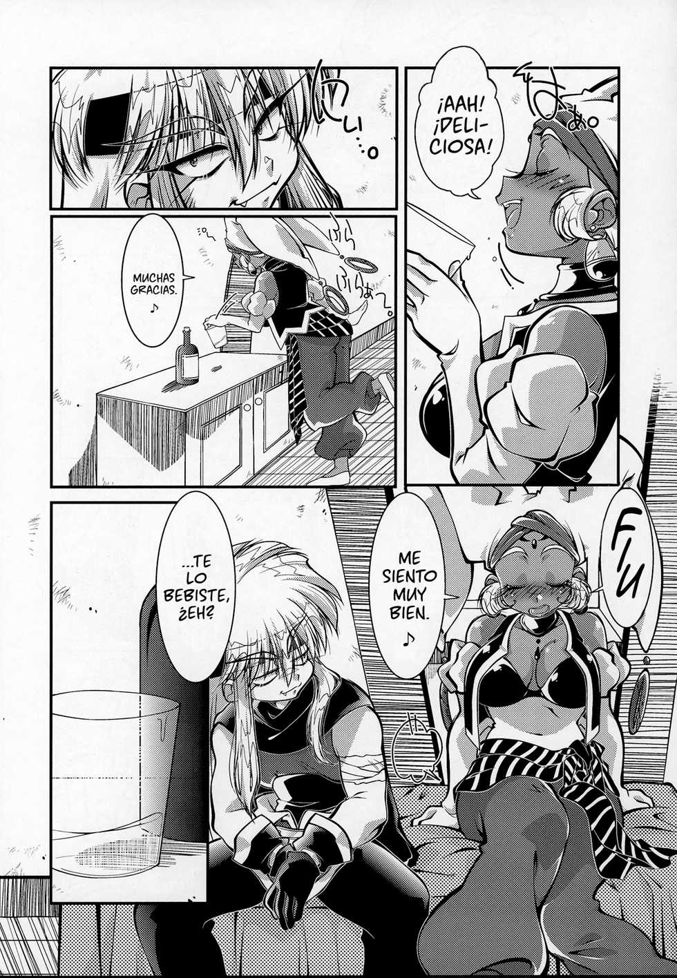 (C96) [RinRinDou (Suzusato Rinka)] Tokimeki wa Prism (Gokudo-kun Manyuuki) [Spanish] - Page 6