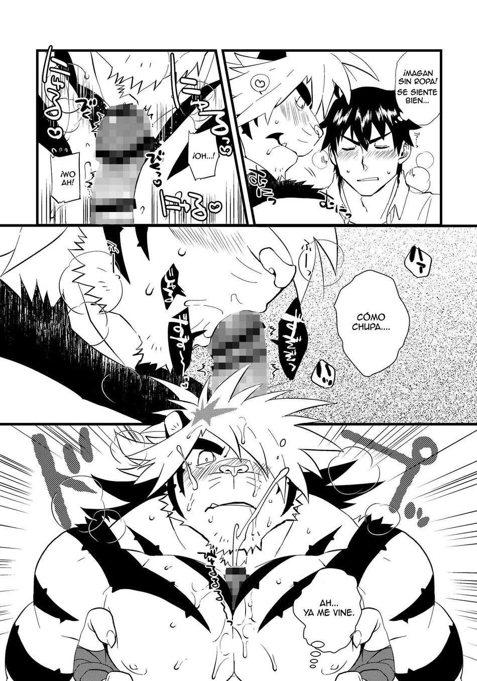 [O-MEGA (Ezaki Papiko)] Takeki Tora wa Mori de Hatsujou Suru (Tokyo Afterschool Summoners) [Spanish] [Rai] [Digital] - Page 8