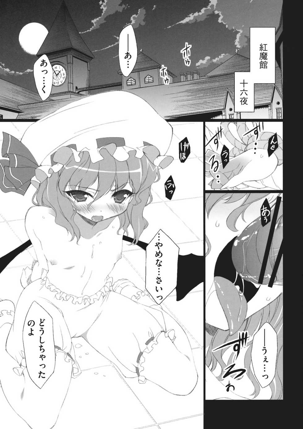 (C76) [TUKIBUTO (Hyouju Issei)] HI-Juusha no Joou (Touhou Project) - Page 3