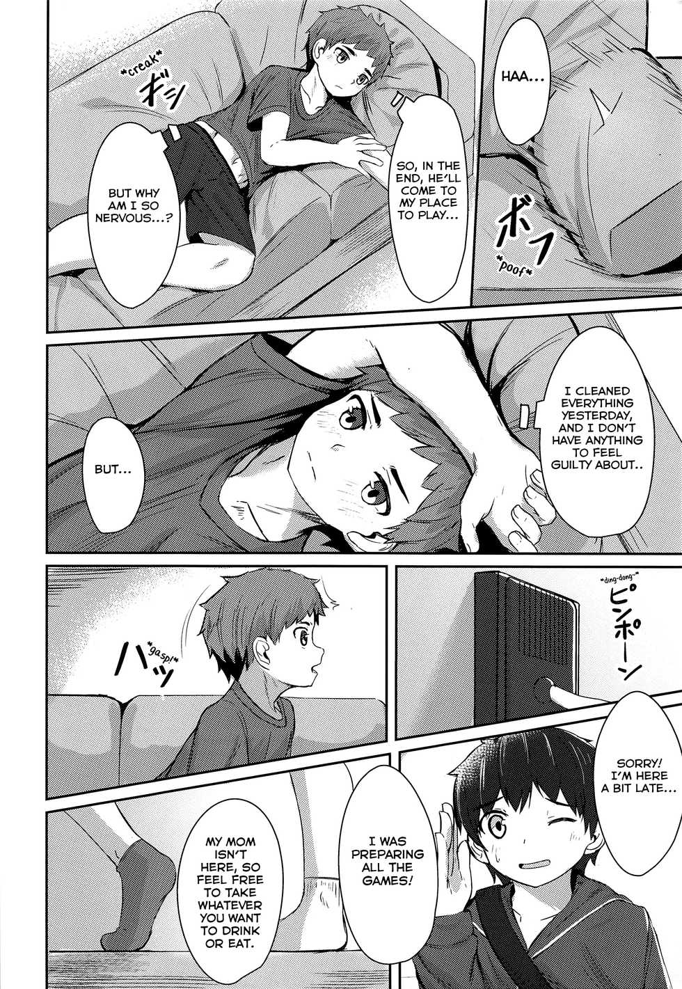 (ShotaFes 4) [Nisankatanso (Nayoshi)] Ishin Denshin [English] [Yuuta's Blog] - Page 7