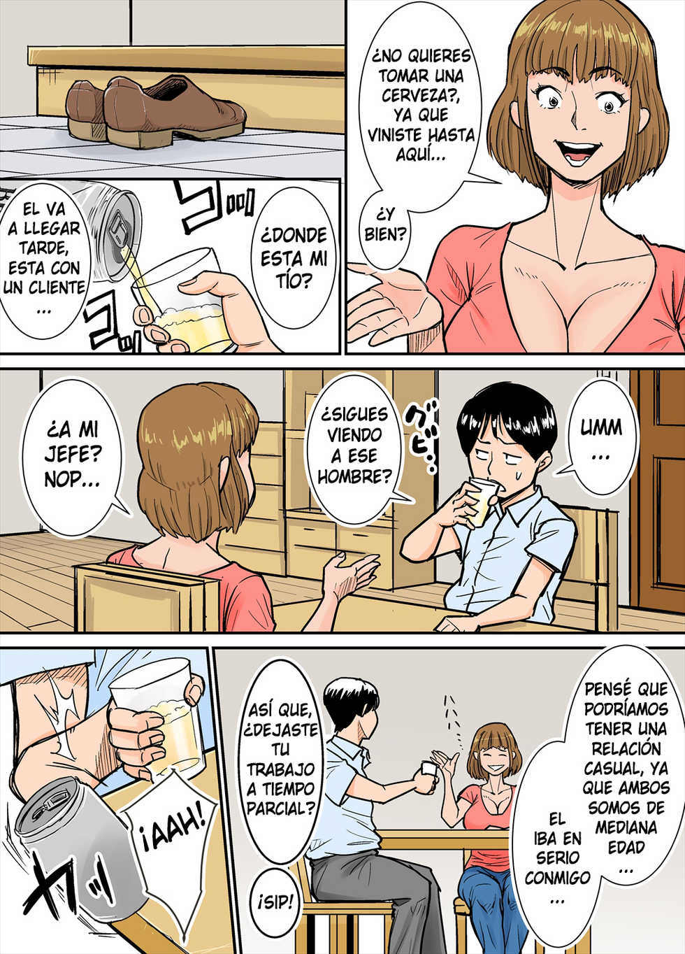 [Nobishiro] Eroi Oba-san [Spanish] [Yumrod] - Page 8