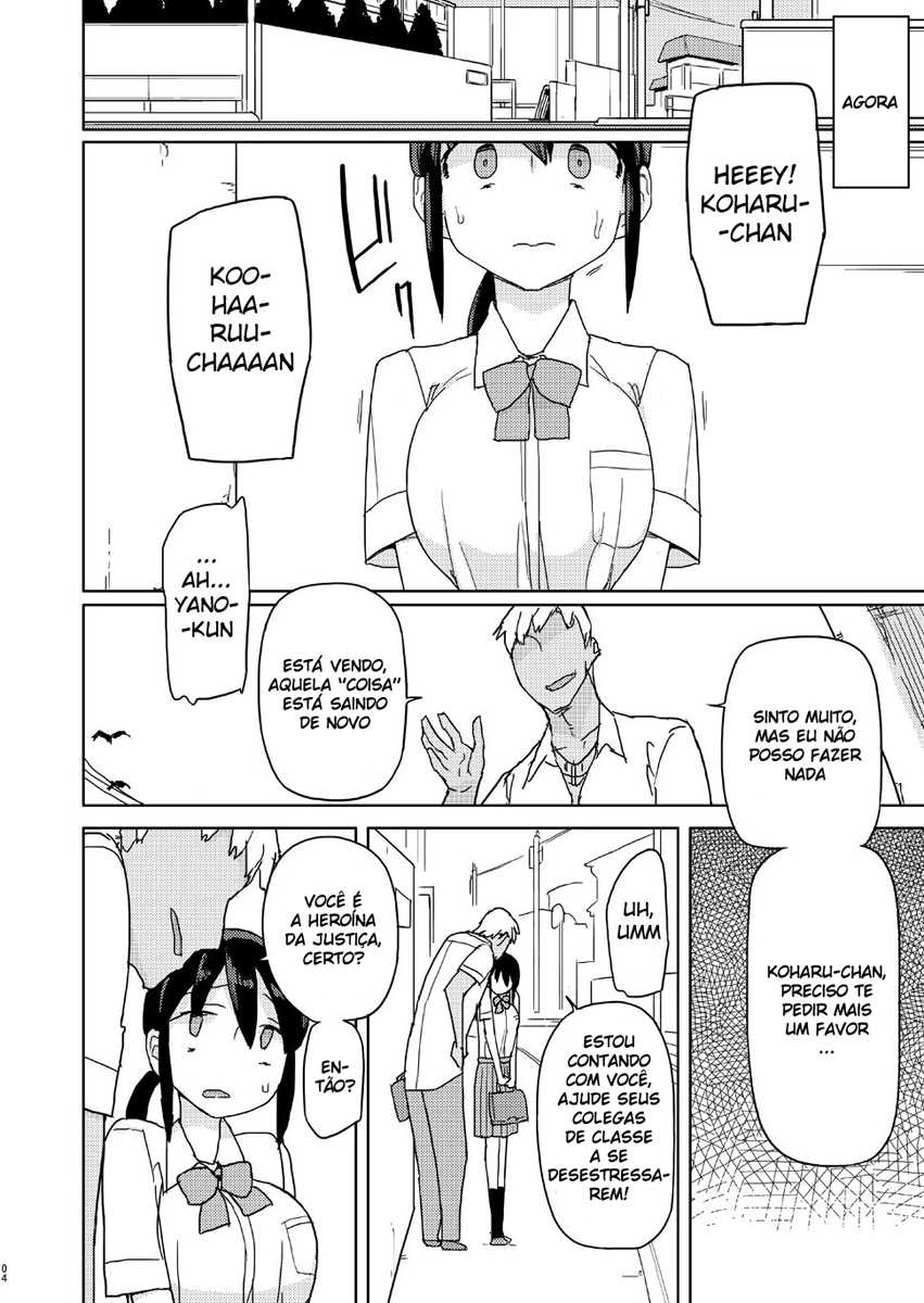[Semimogura (Yoshiie)] Ore ga Ijimeteta Onna ga Henshin Heroine ni Natta node [Portuguese-BR] [DiegoVPR] [Digital] - Page 3
