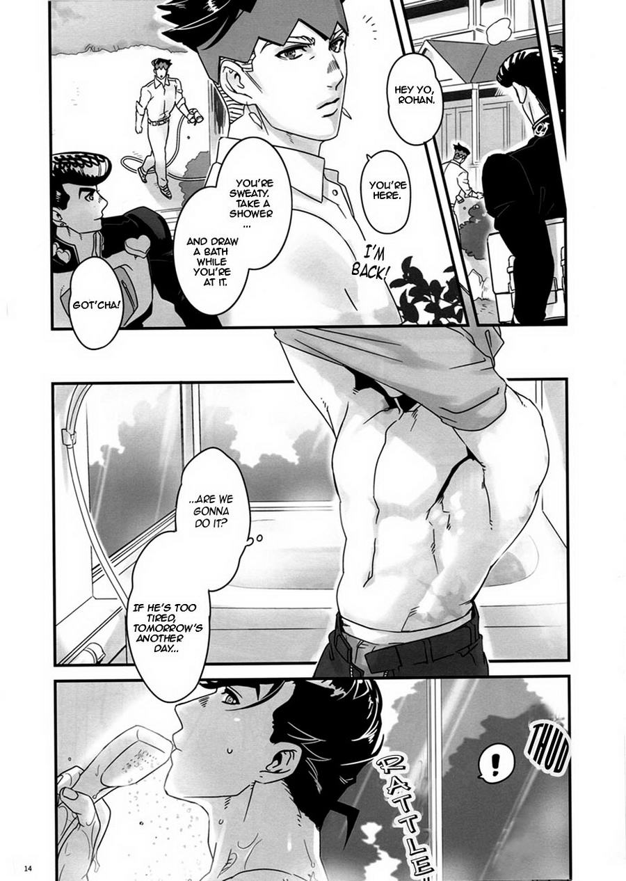 (Golden Blood 19) [Ondo (NuruNuru)] Abunakkashiikedo Uwaki wa Shinai | Cheating's not my style (JoJo's Bizarre Adventure) [English] {Cesegura} [Decensored] - Page 13