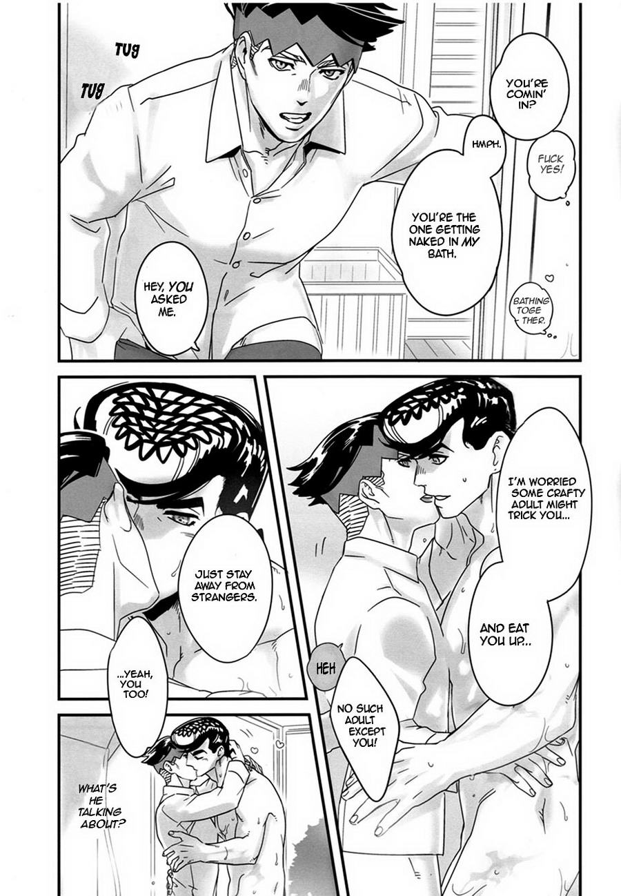 (Golden Blood 19) [Ondo (NuruNuru)] Abunakkashiikedo Uwaki wa Shinai | Cheating's not my style (JoJo's Bizarre Adventure) [English] {Cesegura} [Decensored] - Page 14