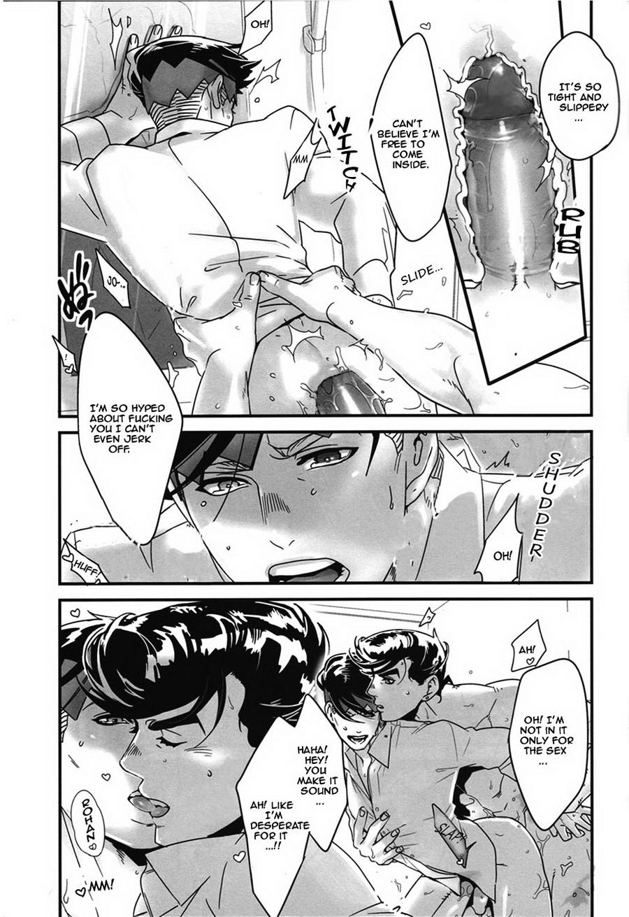 (Golden Blood 19) [Ondo (NuruNuru)] Abunakkashiikedo Uwaki wa Shinai | Cheating's not my style (JoJo's Bizarre Adventure) [English] {Cesegura} [Decensored] - Page 18