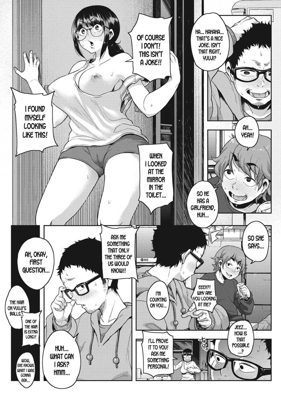 [Takayanagi Katsuya] Kawa no ji de Tomo ni Hatenu (Erohon desu yo.) [English] [desudesu] [Digital] - Page 3