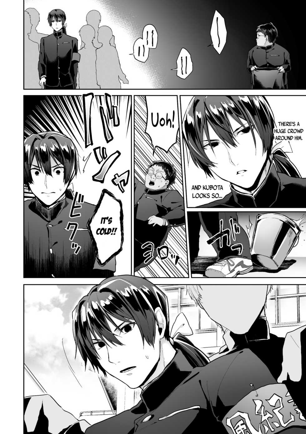 [Yamada Kou] Zenkou Seito Akogare no Fuuki Iinchou ga Dosukebe Maso Datta no Daga!? Ch. 3 [English] [MintVoid] [Digital] - Page 4