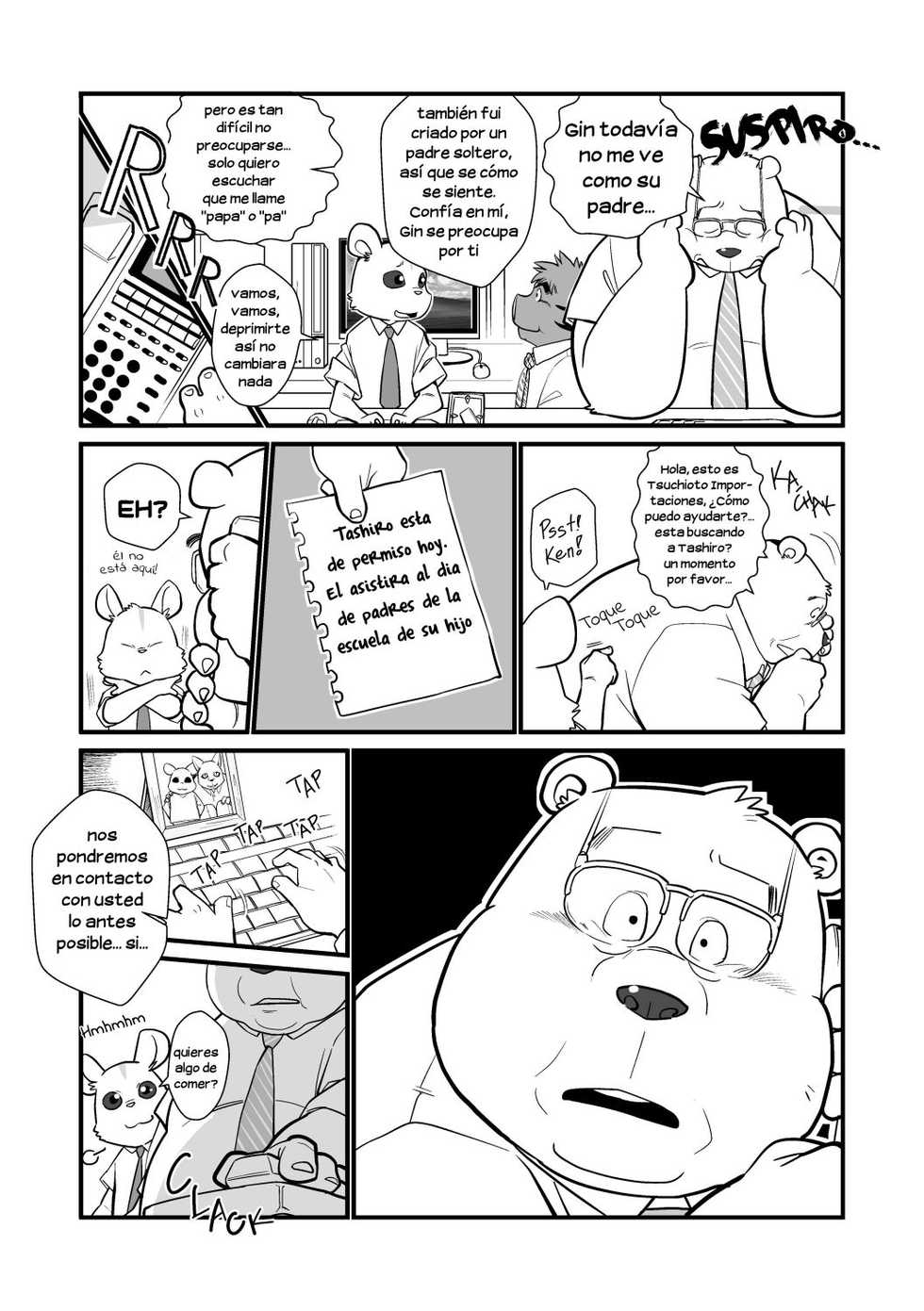 [Oyajiji Gumi (Garouzuki)] Stories of a Stepfather | Historias de un padrastro [Spanish] [Oh!-Moni] [Digital] - Page 17