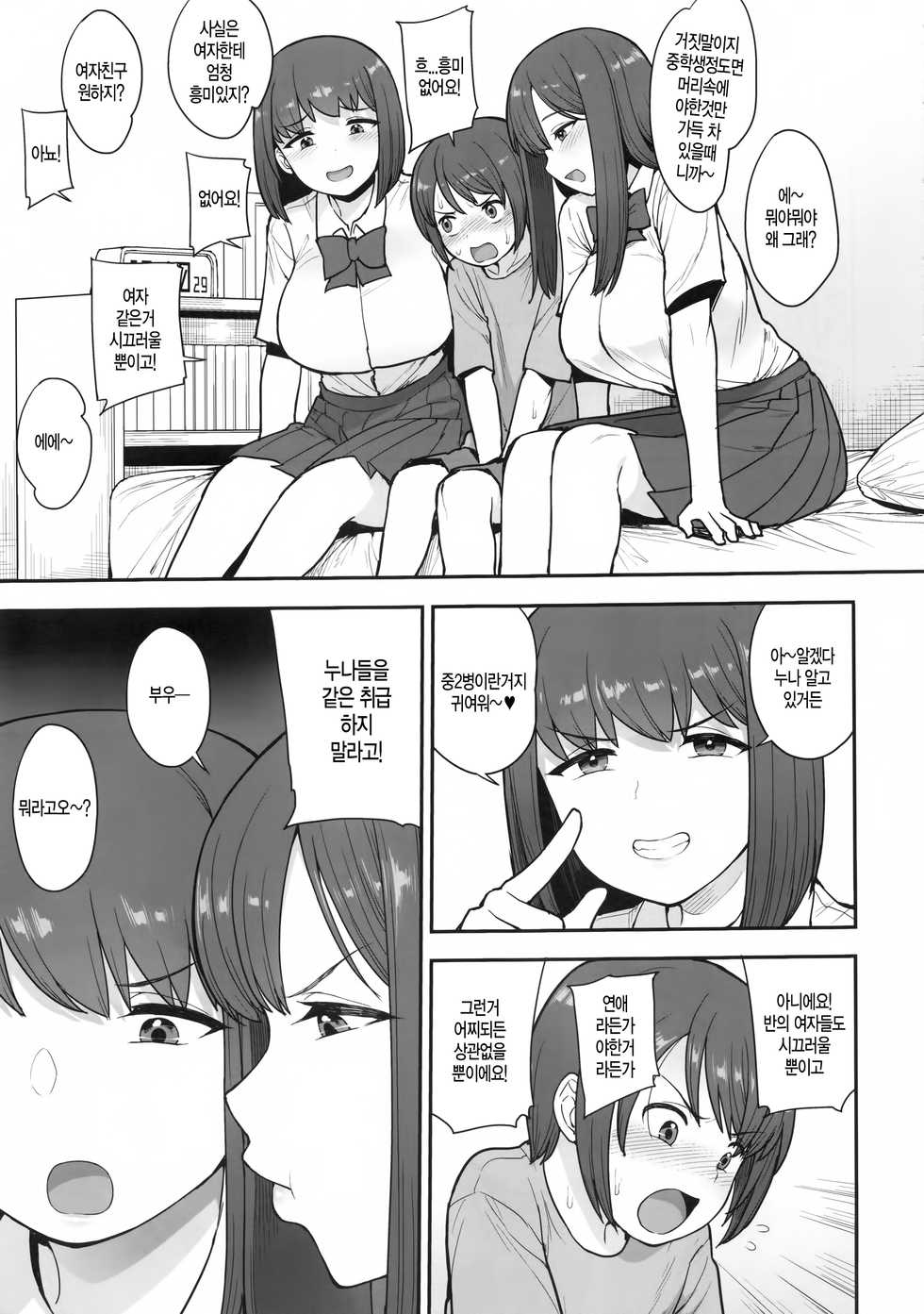 (C96) [Mousou Deguchi (Unou)] Namaiki Chuuniism | 건방진 츄-니-즘 [Korean] - Page 4