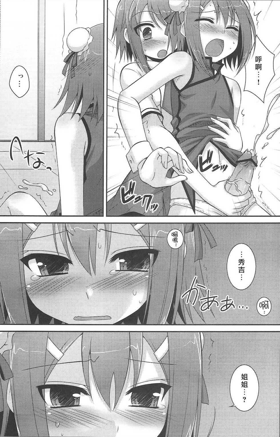 (COMIC1☆4) [ETC x ETC (Hazuki)] Ambivalent (Baka to Test to Shoukanjuu) [Chinese] [jhgccg个人机翻] - Page 11
