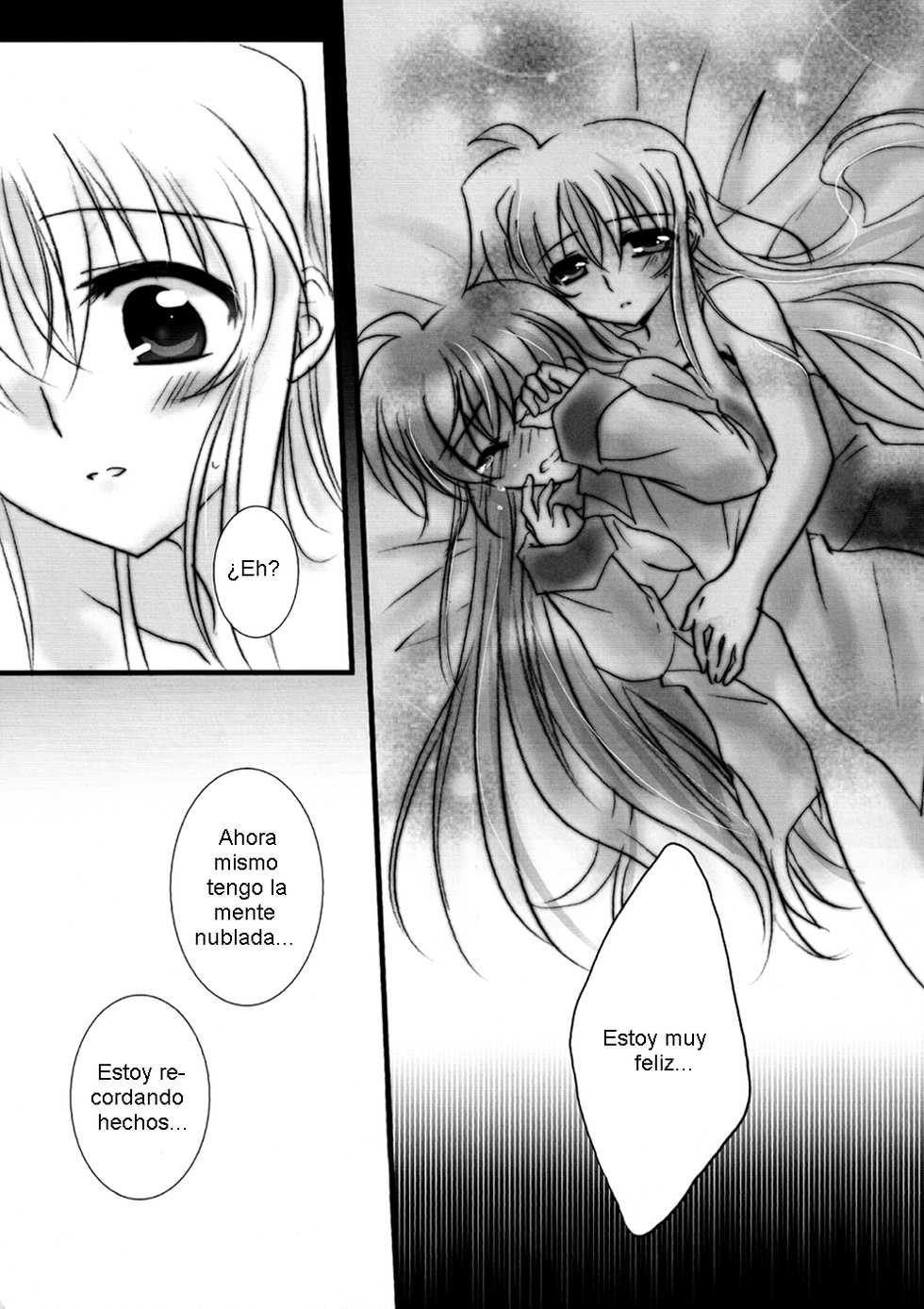 (C83) [Ameiro (Nanashiki)] Hatsu Yoru. (Mahou Shoujo Lyrical Nanoha) [Spanish] [Biblioteca Yuri HHH] - Page 24