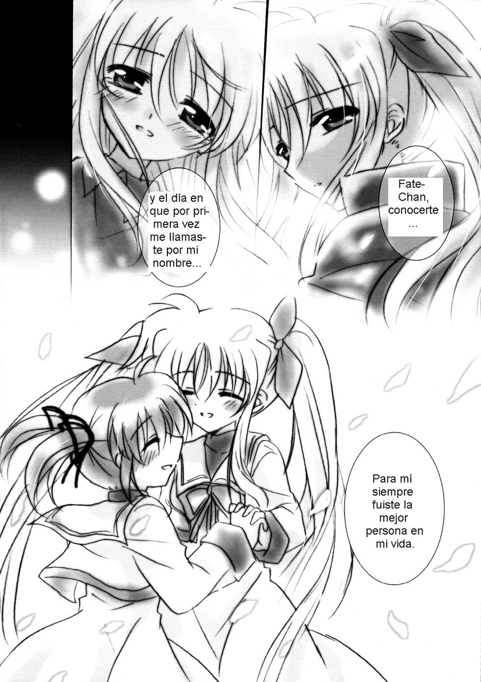 (C83) [Ameiro (Nanashiki)] Hatsu Yoru. (Mahou Shoujo Lyrical Nanoha) [Spanish] [Biblioteca Yuri HHH] - Page 25