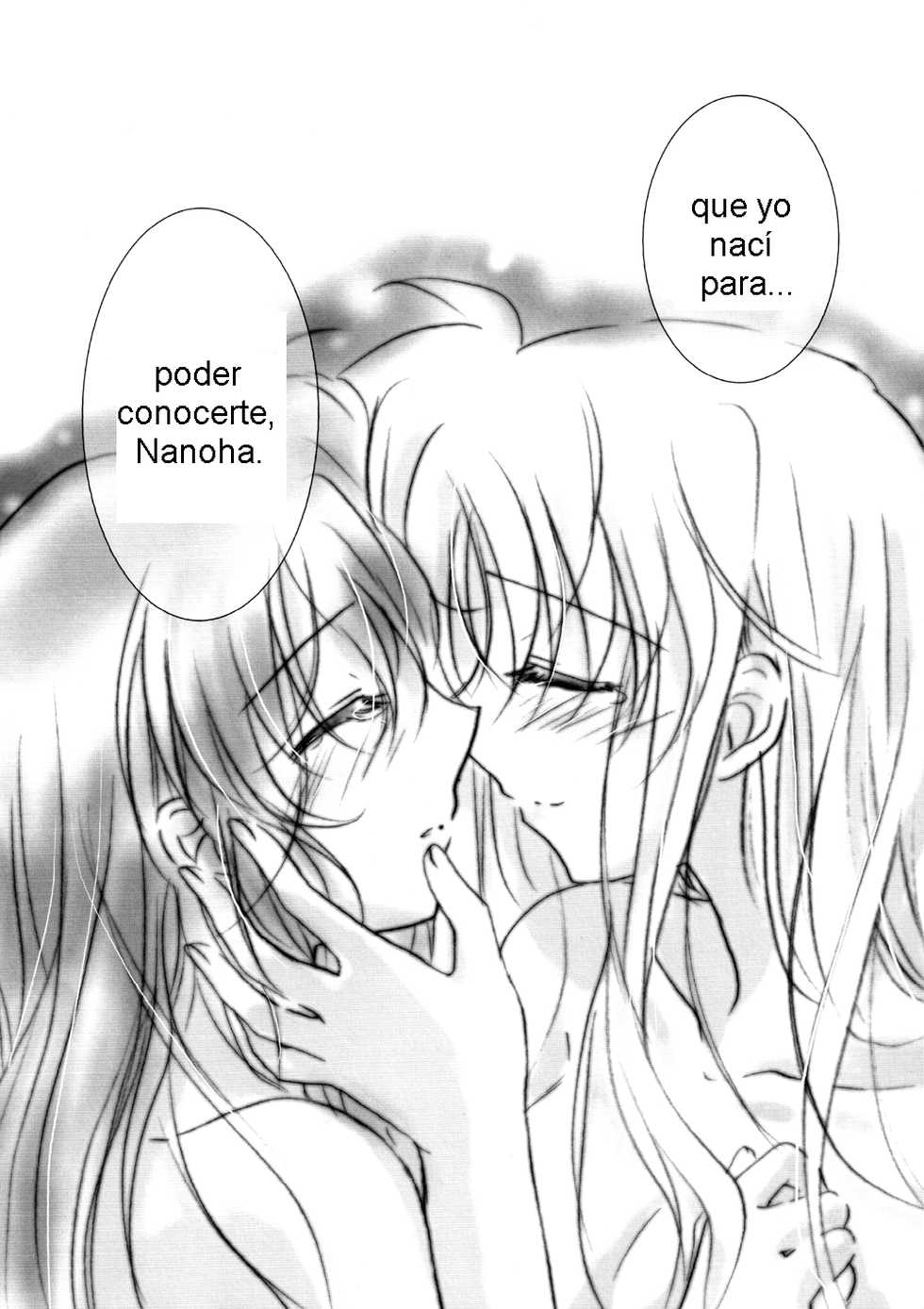 (C83) [Ameiro (Nanashiki)] Hatsu Yoru. (Mahou Shoujo Lyrical Nanoha) [Spanish] [Biblioteca Yuri HHH] - Page 27