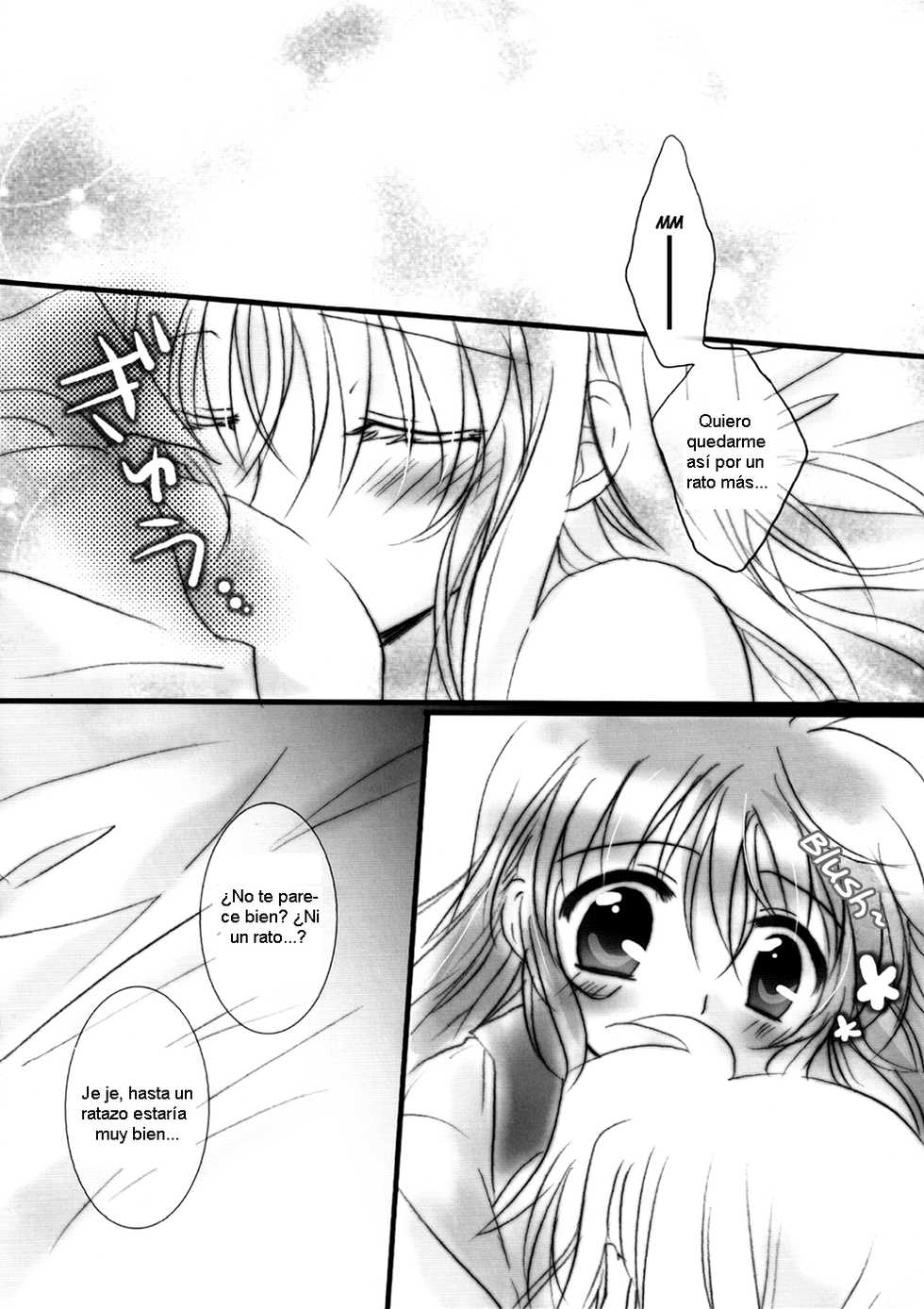 (C83) [Ameiro (Nanashiki)] Hatsu Yoru. (Mahou Shoujo Lyrical Nanoha) [Spanish] [Biblioteca Yuri HHH] - Page 31
