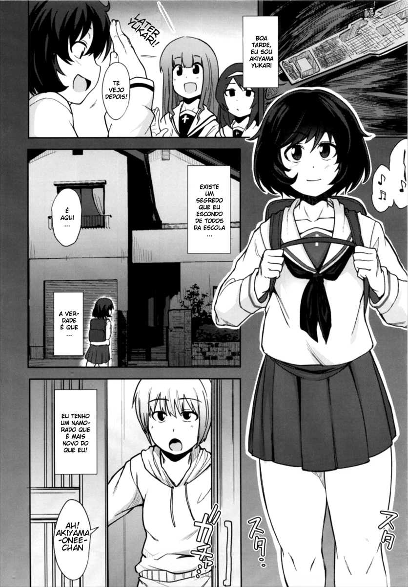 (Panzer Vor! 13) [Shiko Neru Mix (Kauti)] Toshishita Kareshi to Icha Love Sakusen! (Girls und Panzer) [Portuguese-BR] [DiegoVPR] - Page 3