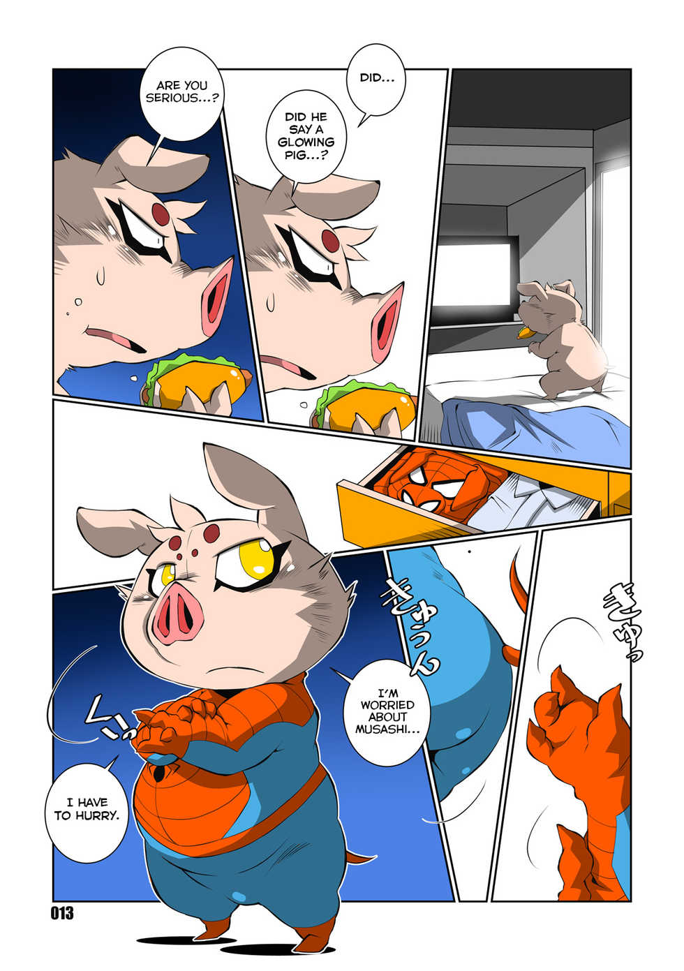 [Chibineco Honpo (Chibineco Master)] Spider-Ham (Spider-man) [English] [Yuuta's Blog] [Digital] - Page 13