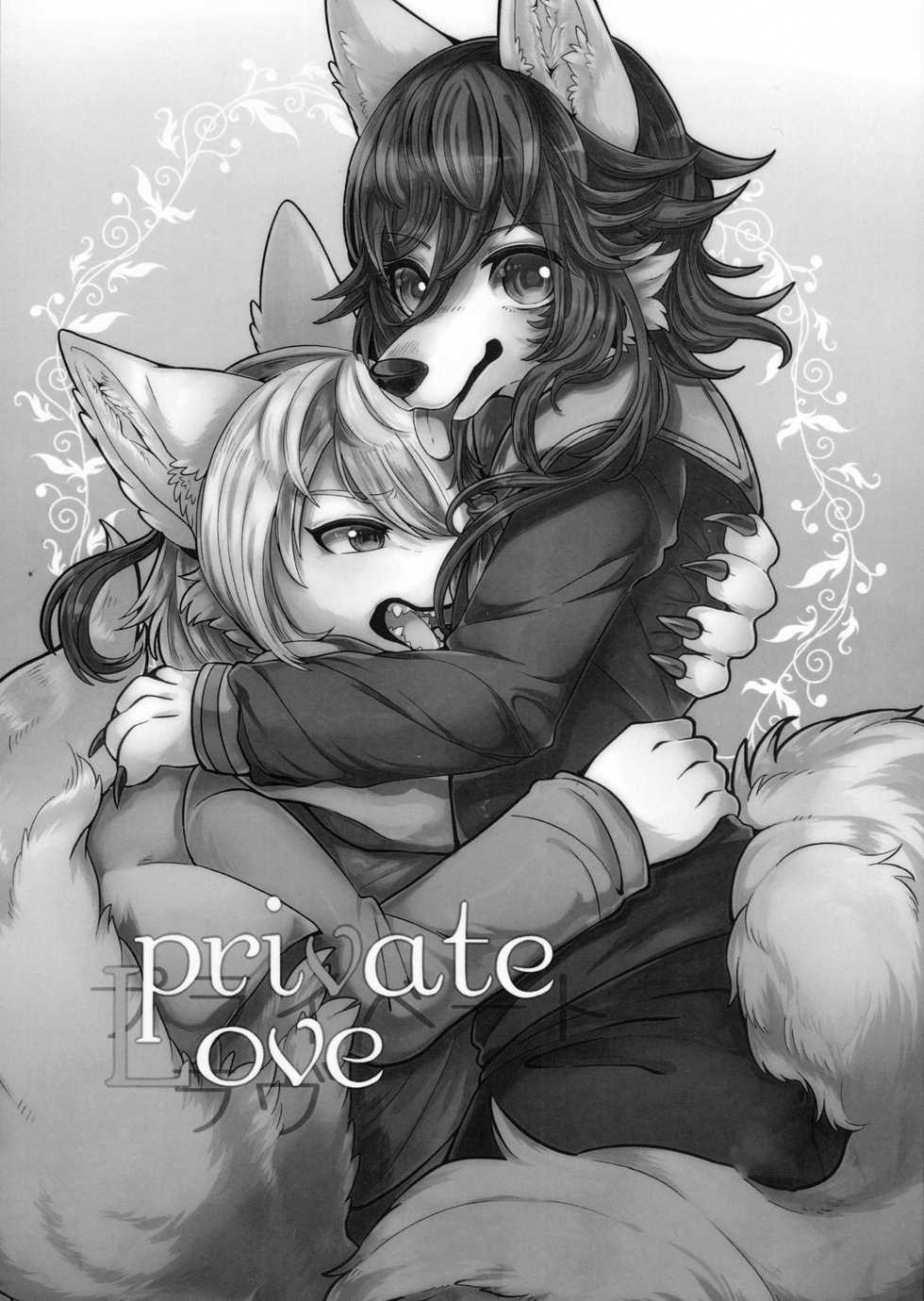 (Kemoket 6) [Lomelette (Lassie, RNG)] Private Love [Decensored] - Page 2