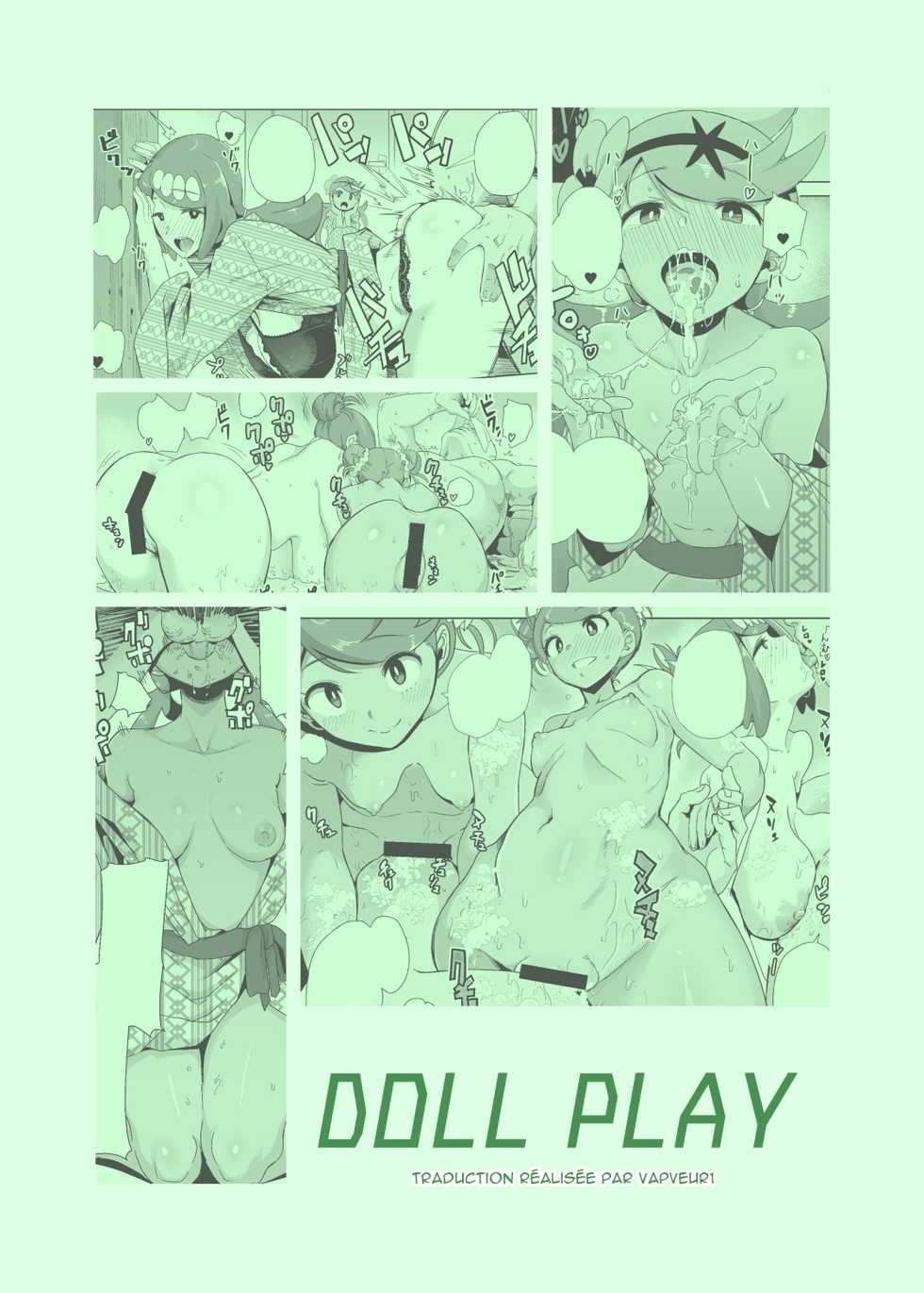 [DOLL PLAY (Kurosu Gatari)] Alola no Yoru no Sugata 2 + Wicke Ver (Pokémon Sun and Moon) [French] [Digital] - Page 26