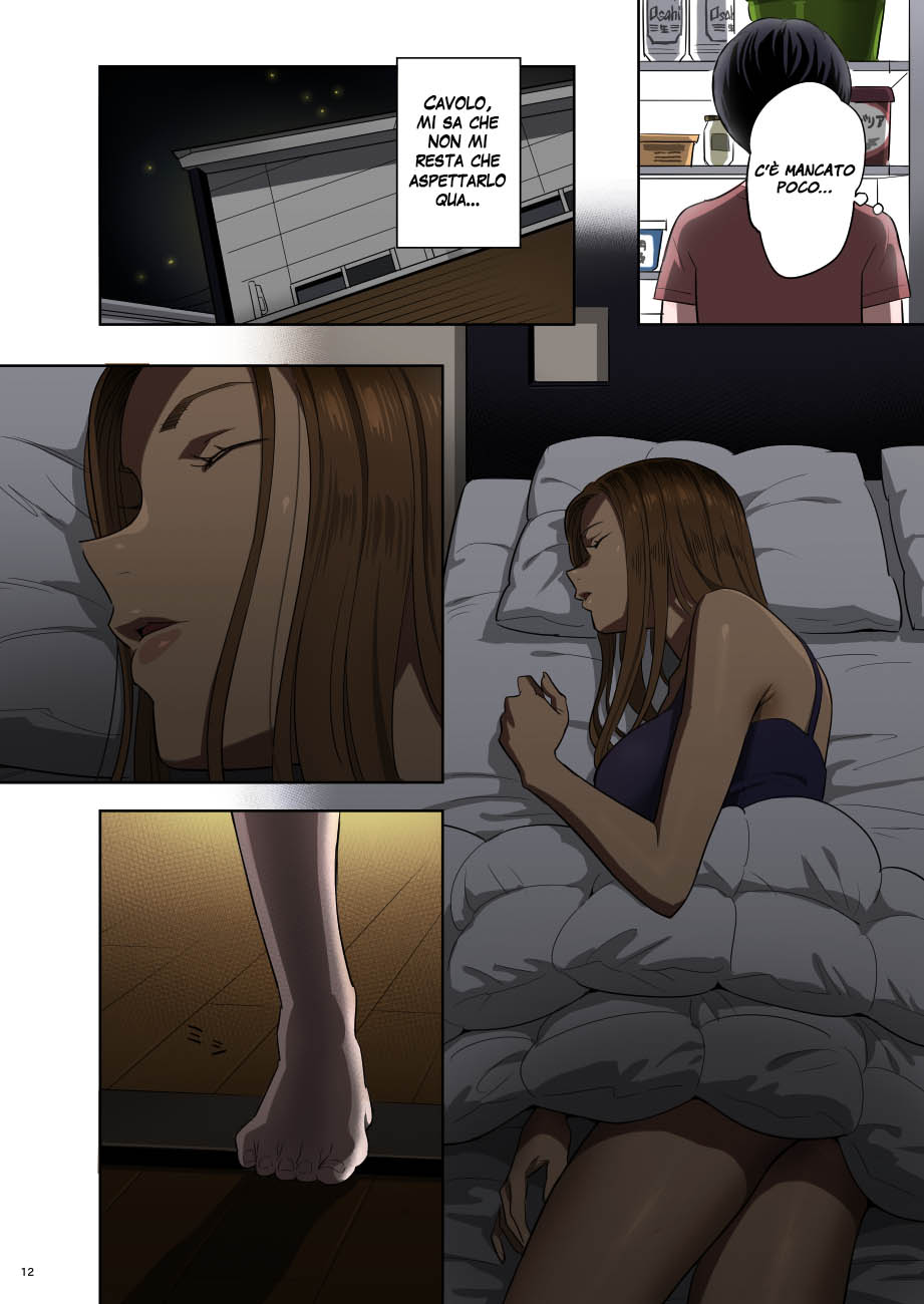 [Hito no Fundoshi (Yukiyoshi Mamizu)] Moto Gal Mama ga Kyuu ni Dekita Ken. | Mi sono ritrovato una ex-Gyaru come madre [Italian] [Hentai Fantasy] [Colorized] [Digital] - Page 12