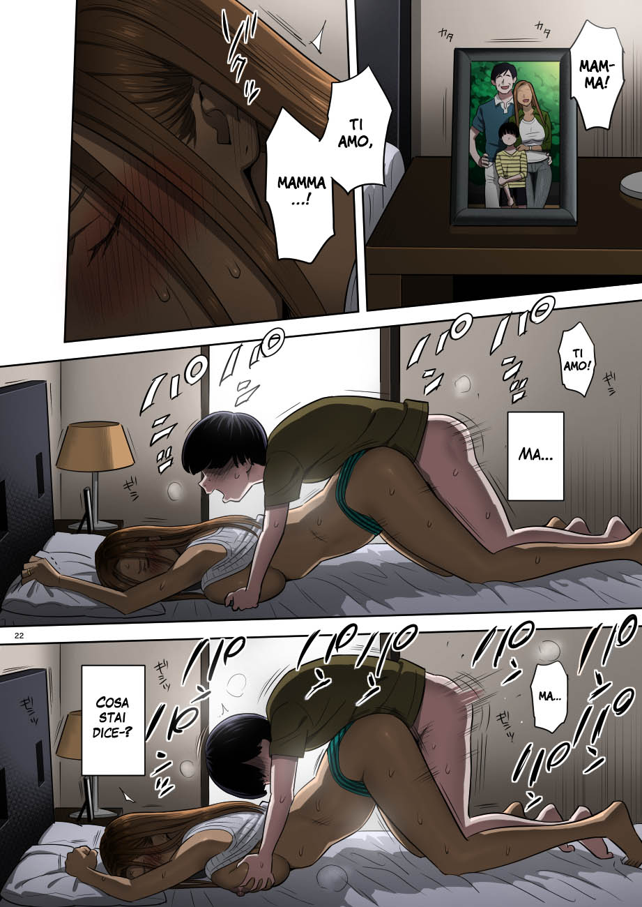 [Hito no Fundoshi (Yukiyoshi Mamizu)] Moto Gal Mama ga Kyuu ni Dekita Ken. | Mi sono ritrovato una ex-Gyaru come madre [Italian] [Hentai Fantasy] [Colorized] [Digital] - Page 22