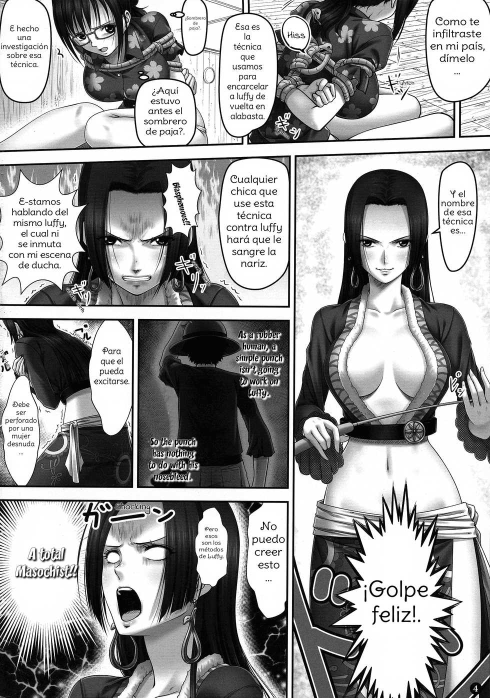 (C92) [Mikenekodou (Muten)] Secret Mission | Misión secreta (One Piece) [Spanish] [Amaterasu] - Page 3