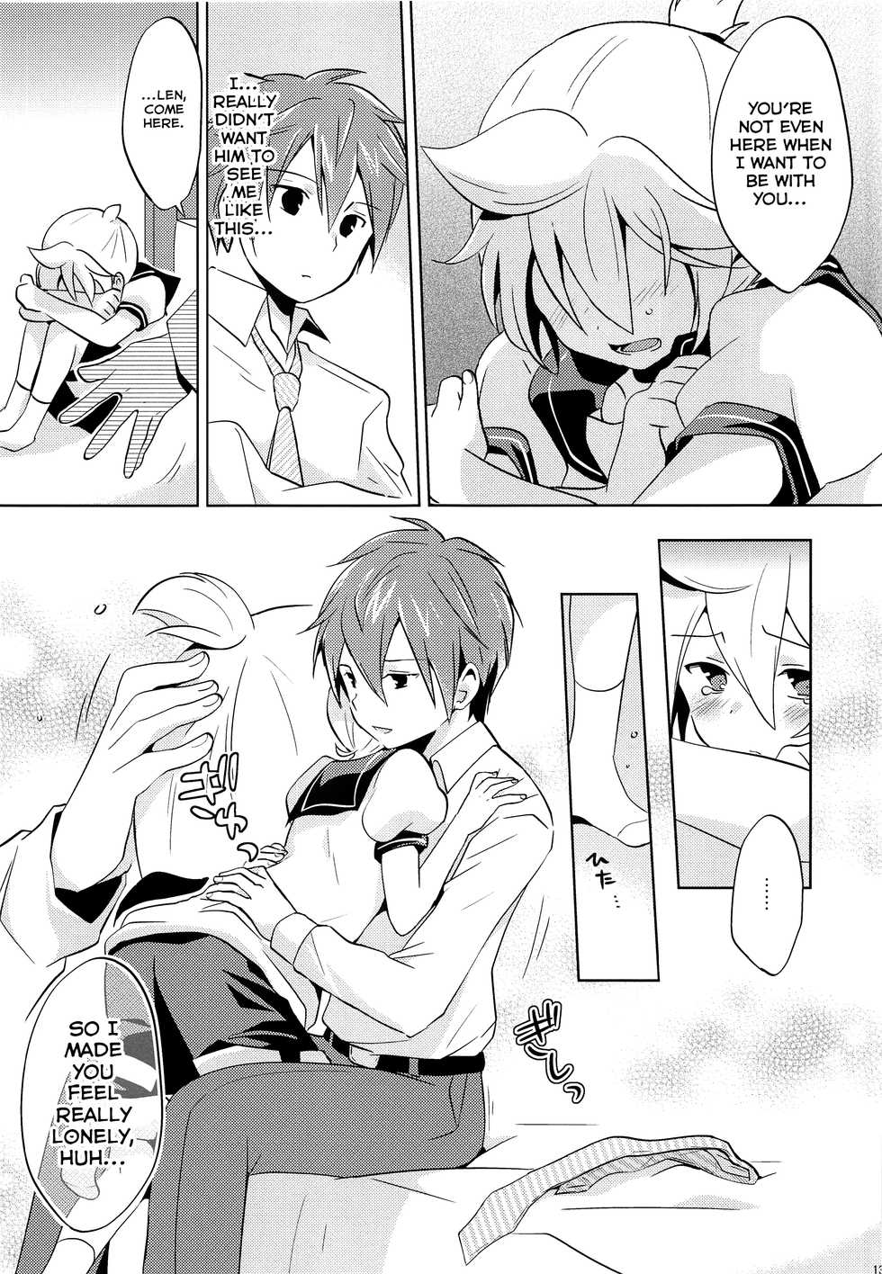 (C84) [Nerihibari (Usuchi.)] Onegai Master (VOCALOID) [English] [Yuuta's Blog] - Page 12