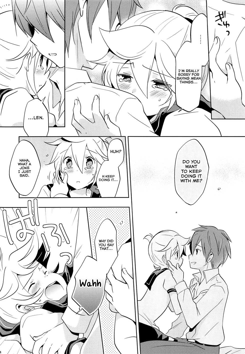 (C84) [Nerihibari (Usuchi.)] Onegai Master (VOCALOID) [English] [Yuuta's Blog] - Page 13