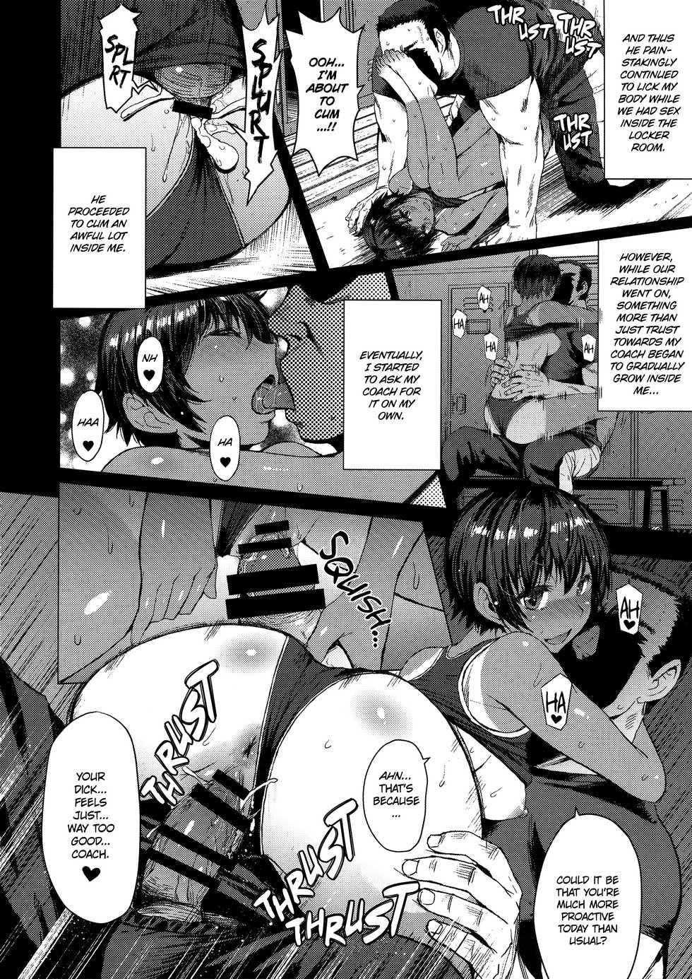 (COMIC1☆12) [Bakunyu Fullnerson (Kokuryuugan)] Joshi Rikujou Koubi (Kojin no Bu) [English] [Omega] - Page 13